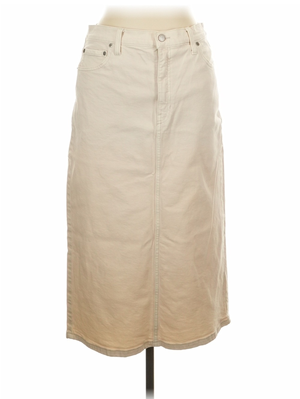 Banana Republic DENIM MIDI PENCIL SKIRT - Picture 2 of 8